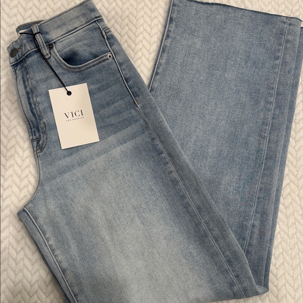 Vici -Icon Super Stretch High Rise Straight Jeans